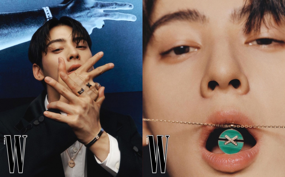 車銀優為《W KOREA》拍攝的時尚畫報