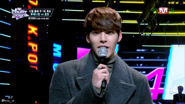 金宇彬曾擔任《M COUNTDOWN》MC