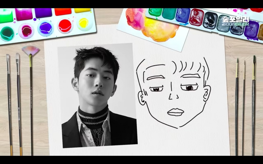 崔宇植畫南柱赫