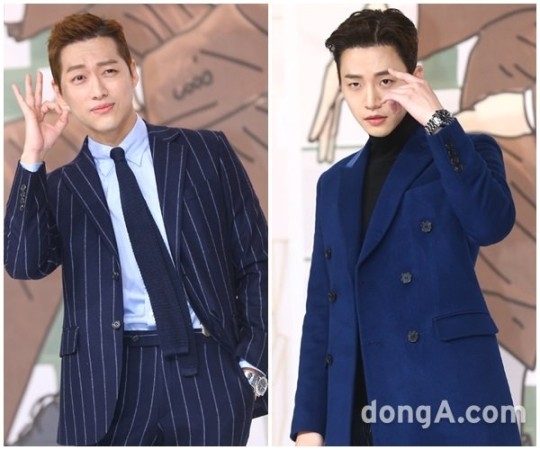 南宮珉應援李俊昊主演韓劇《衣袖紅鑲邊》