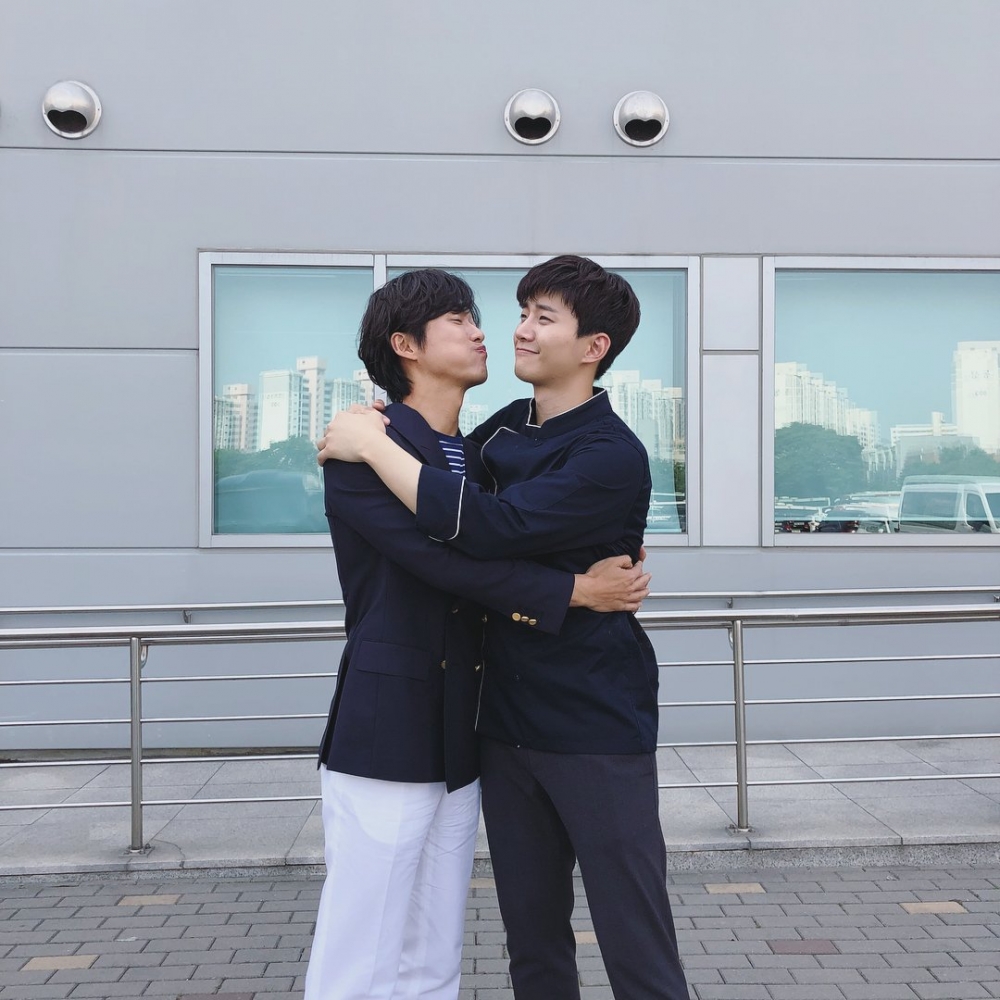 南宮珉和俊昊私底下感情很好