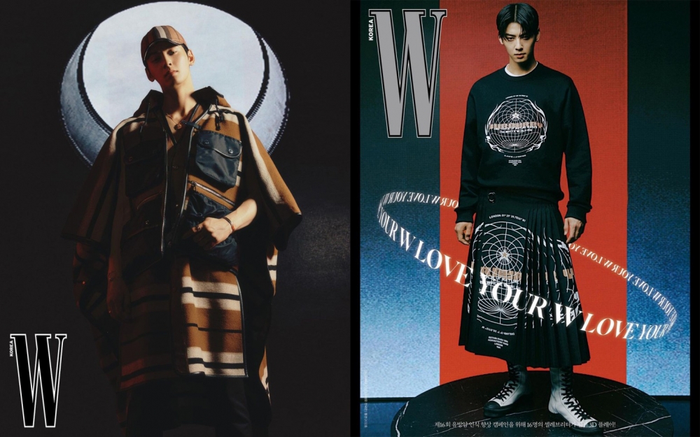 車銀優為《W KOREA》拍攝的時尚畫報