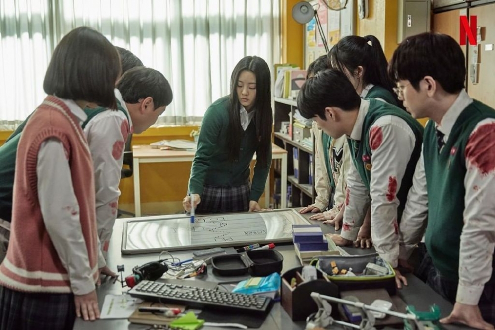 Netflix原創劇《殭屍校園》劇照