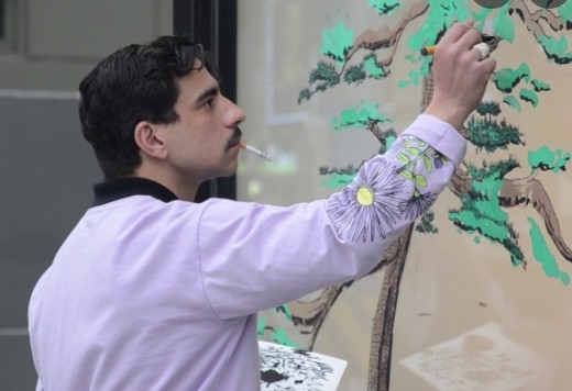 Thibaud Herem本人也曾直播創作過程