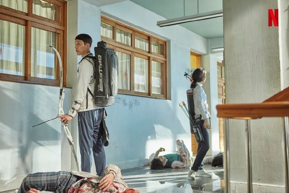 Netflix原創劇《殭屍校園》劇照