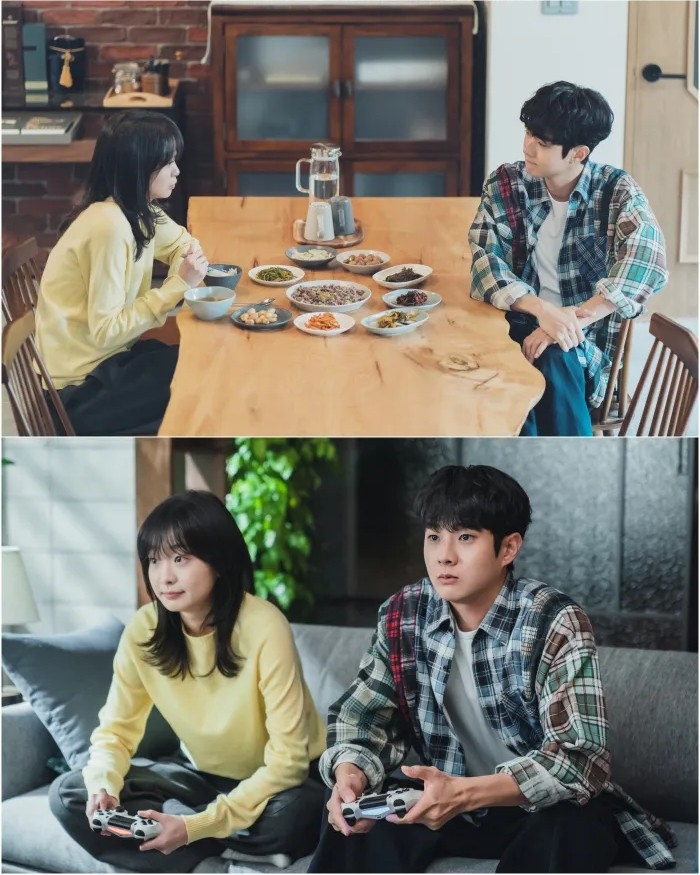 今晚劇照：崔雄與延秀的居家約會