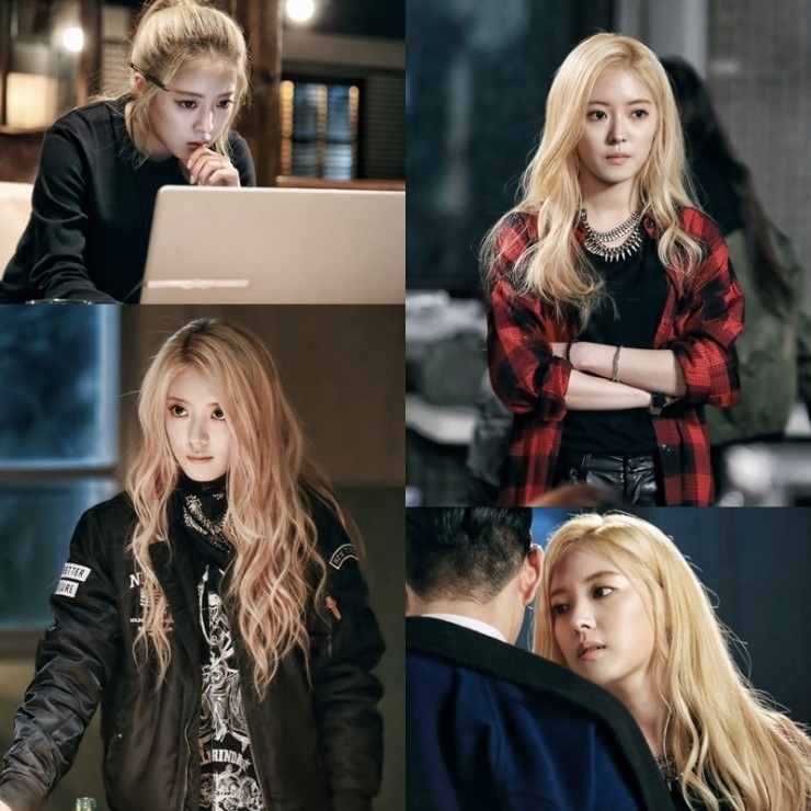 2016年李世榮在《吸血鬼偵探》的金髮造型