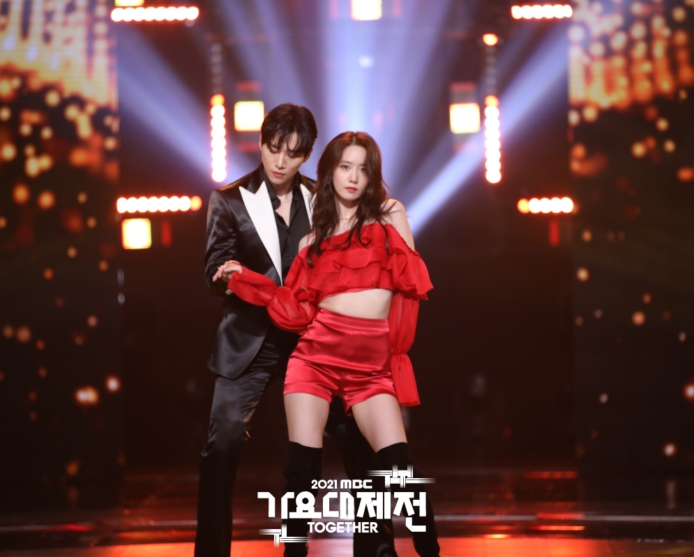 潤娥與俊昊合作舞台《Señorita》