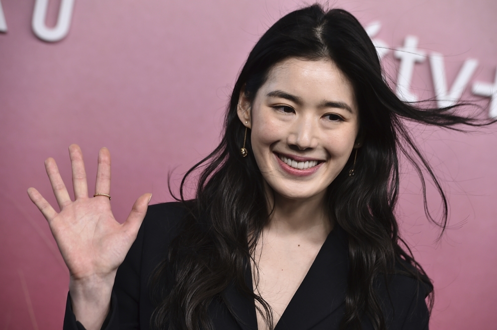 鄭恩彩出席《柏青哥》全球首映會