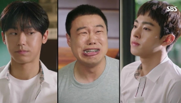 安孝燮、李到晛、趙賢植曾在SBS電視劇《雖然30但仍17》中合作