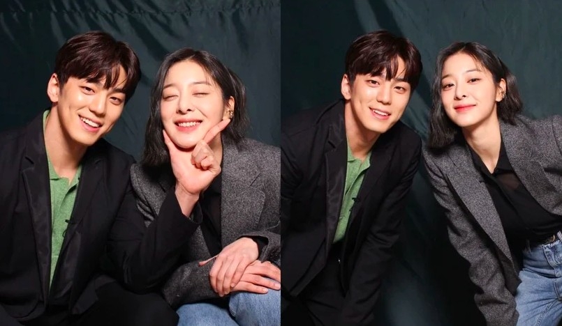 金旻奎形容CP演員薛仁雅「像孩子一樣」