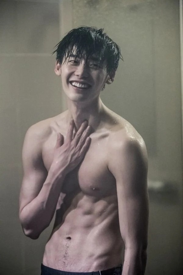 李鍾碩健身後