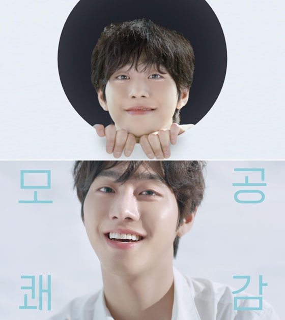 安孝燮拍攝保養品廣告