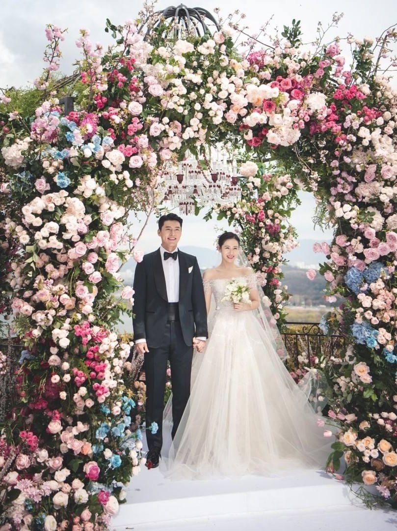 玄彬♥孫藝真 婚禮現場高清照