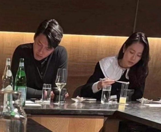 網友在餐廳偶遇玄彬與孫藝真