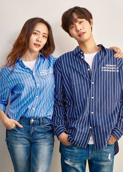 安孝燮與朴智賢曾一起擔任服飾品牌模特