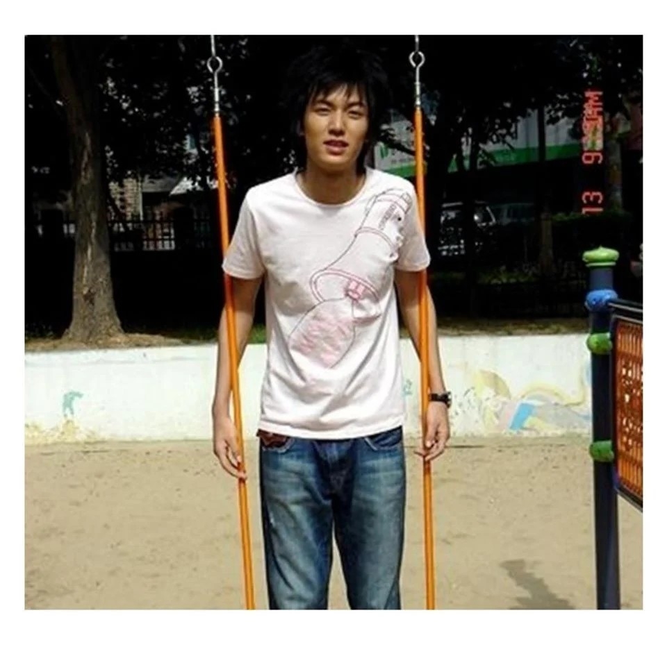 李敏鎬健身前