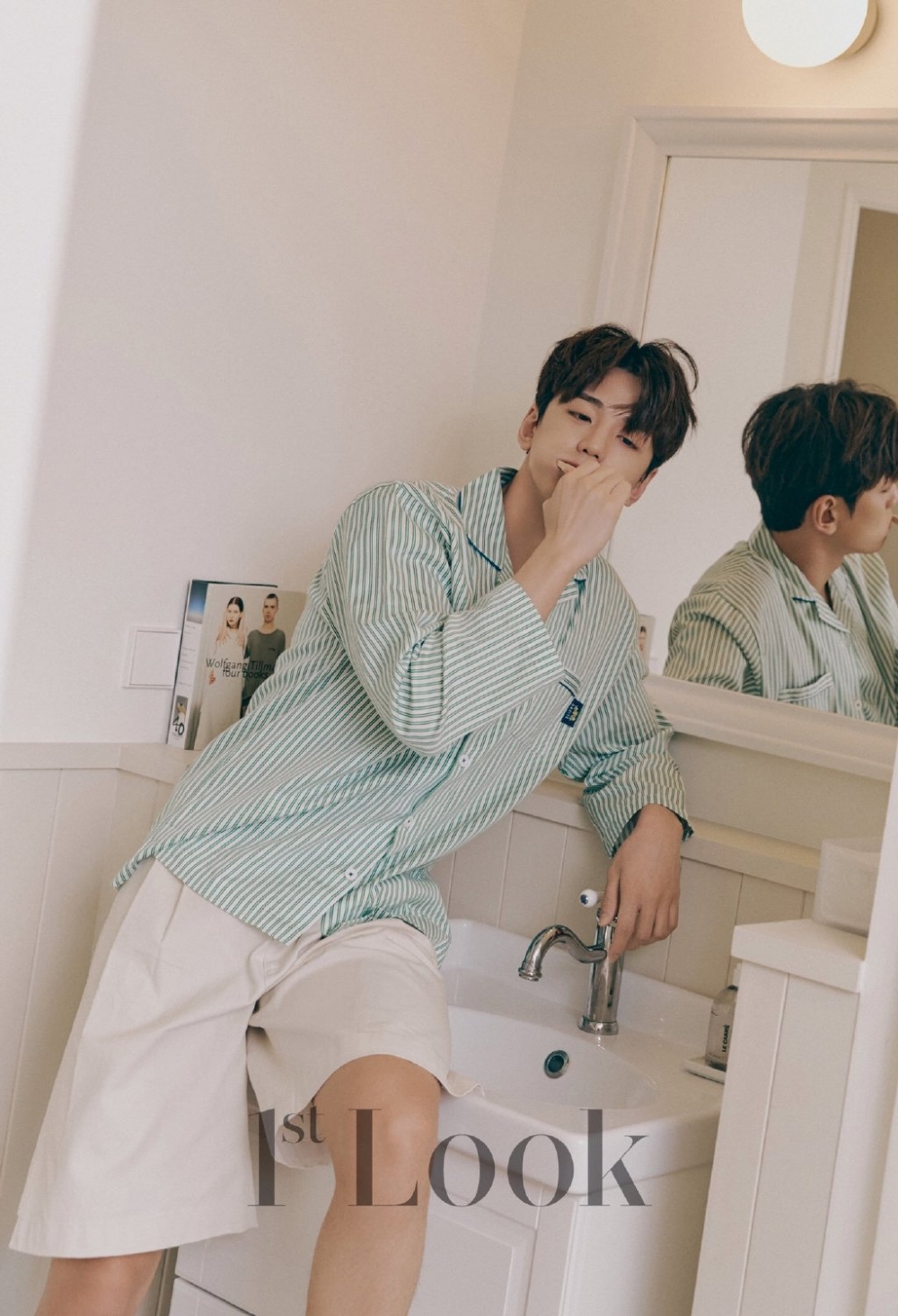 金旻奎談到最近劇終的《社內相親》