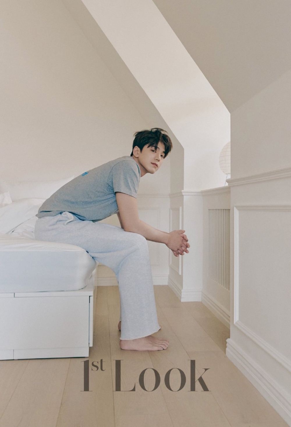 金旻奎拍攝一系列「居家男友風」畫報