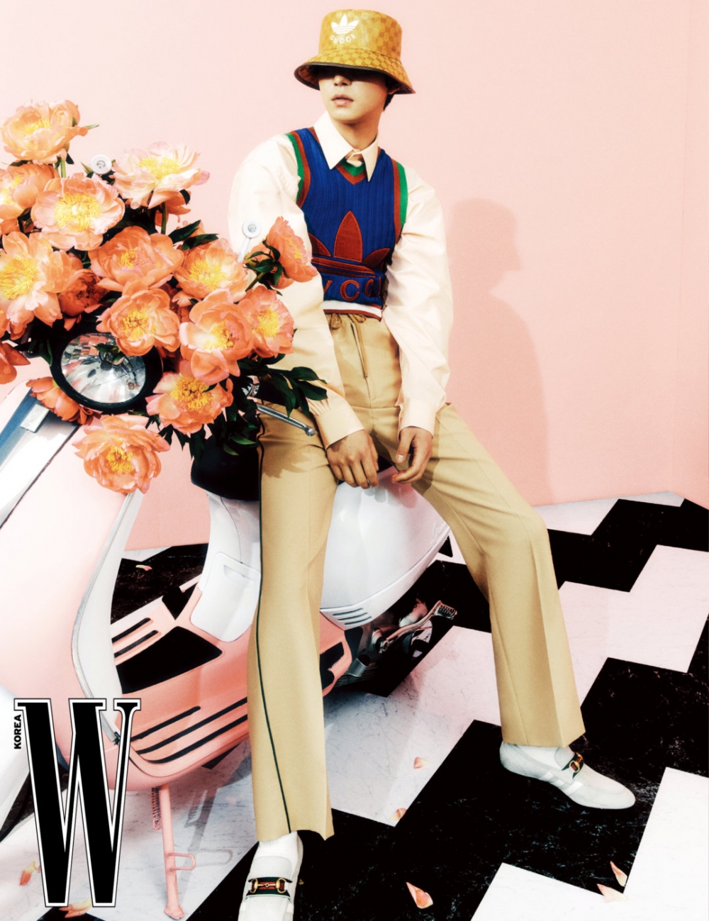 安孝燮《W Korea》時尚畫報公開