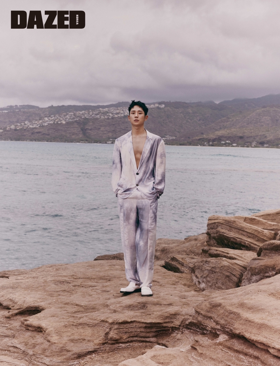 丁海寅《DAZED》時尚畫報公開