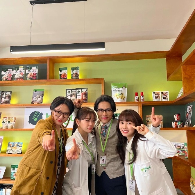 《社內相親》劇中gofood公司開發一部成員