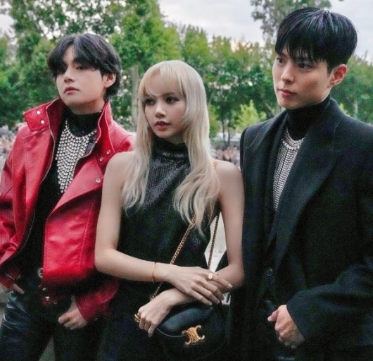 朴寶劍、親防彈少年V(金泰亨)、Blackpink Lisa合體參加時裝秀