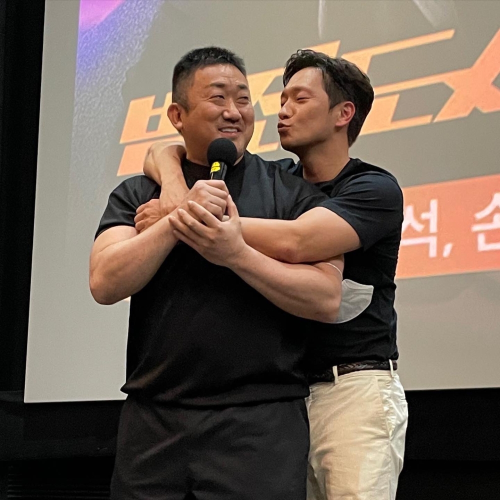 孫錫久作勢要Bobo馬東石