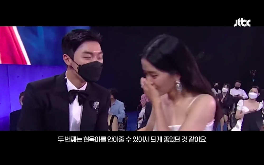 金泰梨很開心可以擁抱崔顯旭