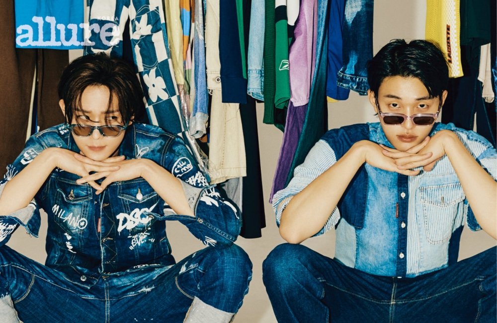 金永大、晉豪溵《allure》時尚畫報公開