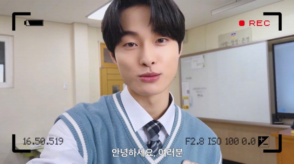 尹燦榮《殭屍校園》第二季官宣問候影片