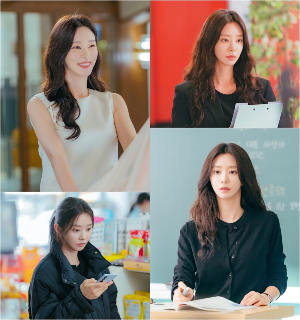 李主儐在《春日狂熱》中飾演高中教師「尹春」