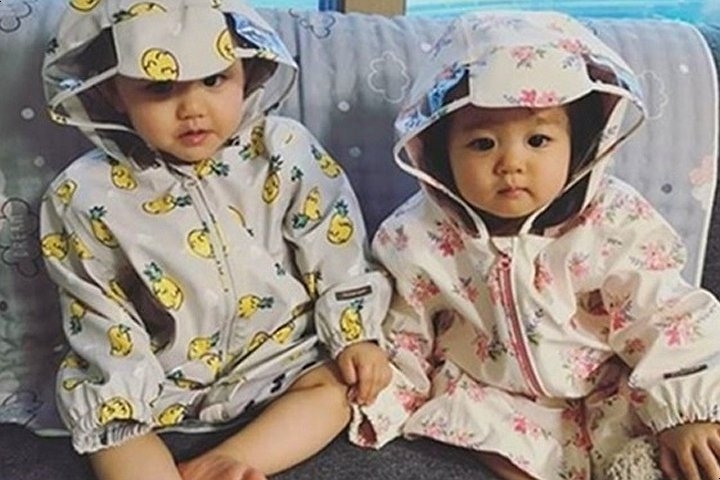 韓可露2017年生下雙胞胎