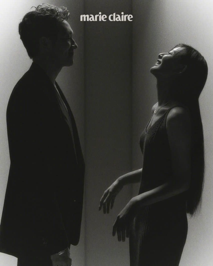 孫錫久&金智媛黑白情侶畫報氛圍濃厚