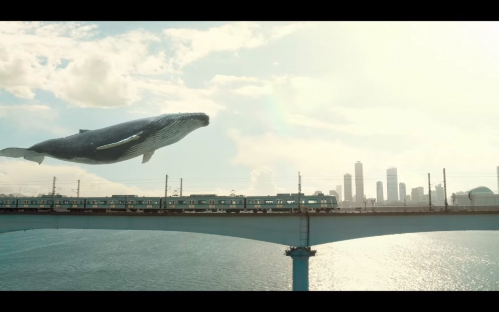 劇中的鯨魚CG