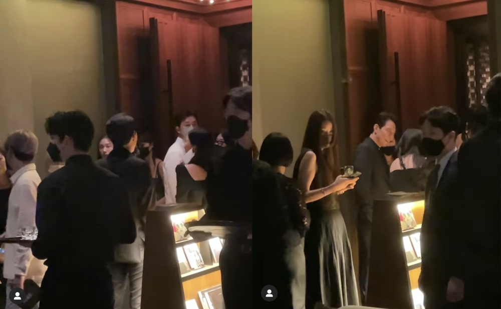 李政宰&鄭雨盛也出席了派對