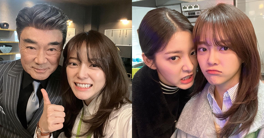 李德華、薛仁雅為金世正送上應援咖啡車