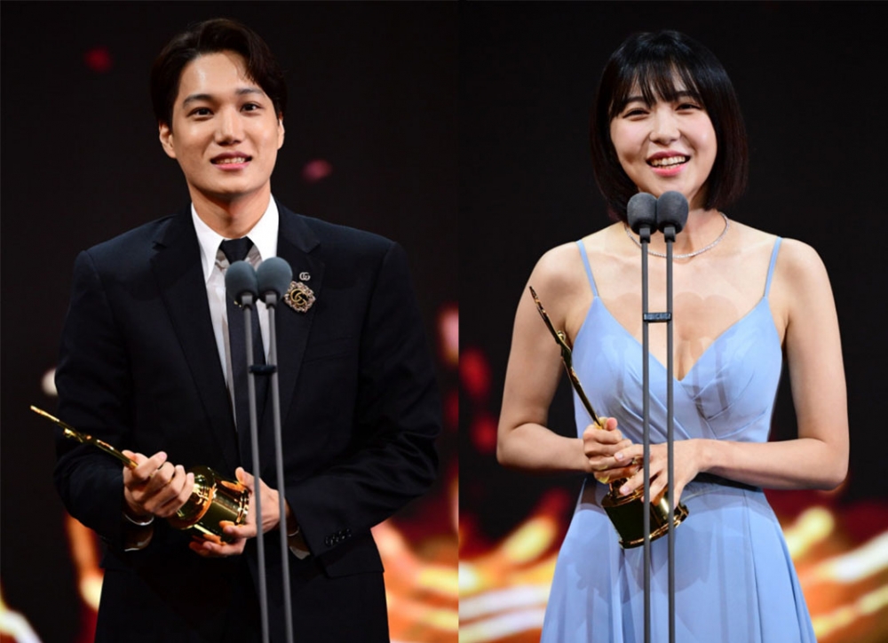 新人男子/女子賞：EXO KAI《New World ：虛擬貨幣爭霸戰》、朱玄英 《SNL KOREA》