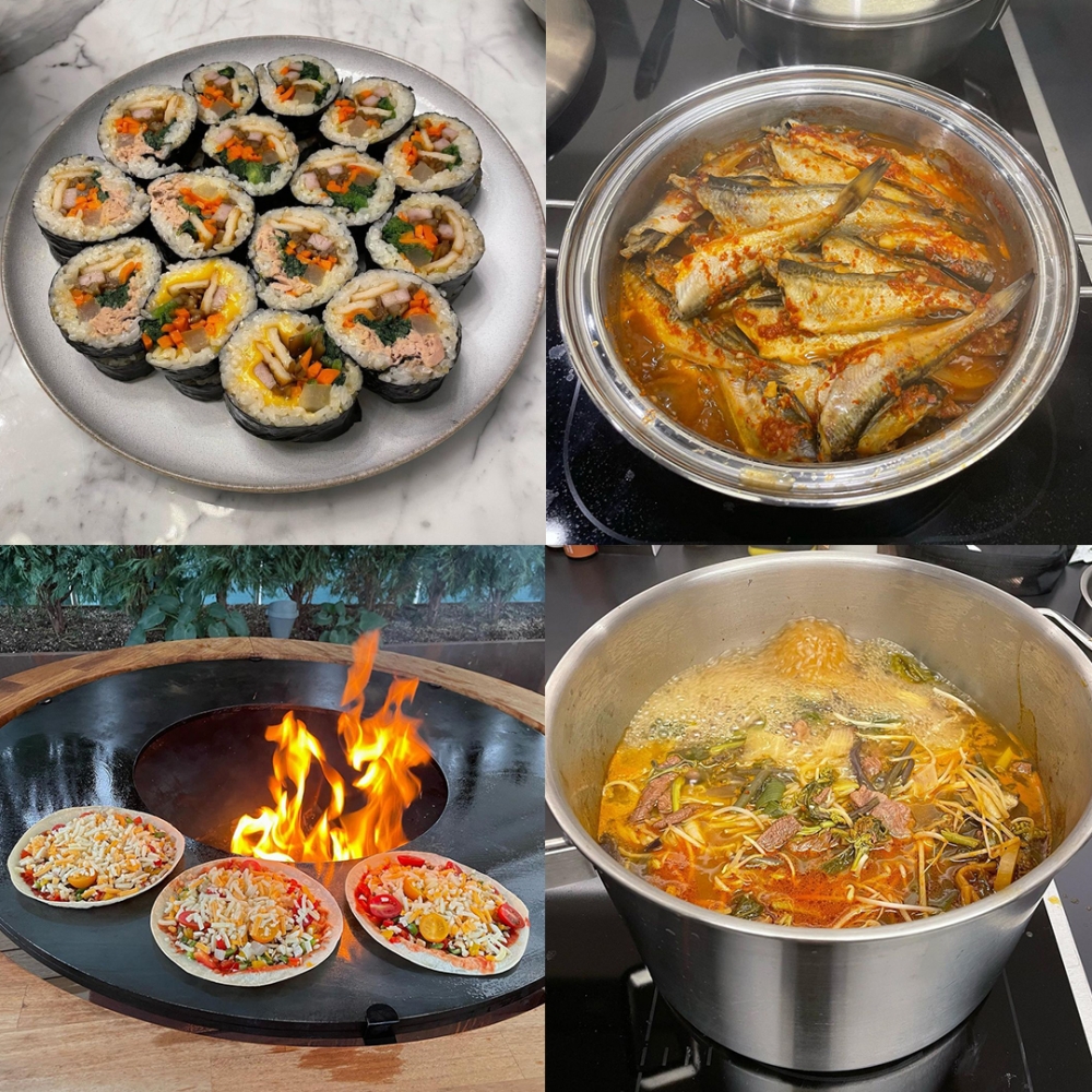 孫藝真在IG分享自己下廚的成果