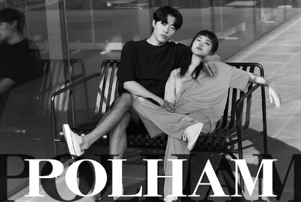 柳俊烈與金泰梨代言畫報