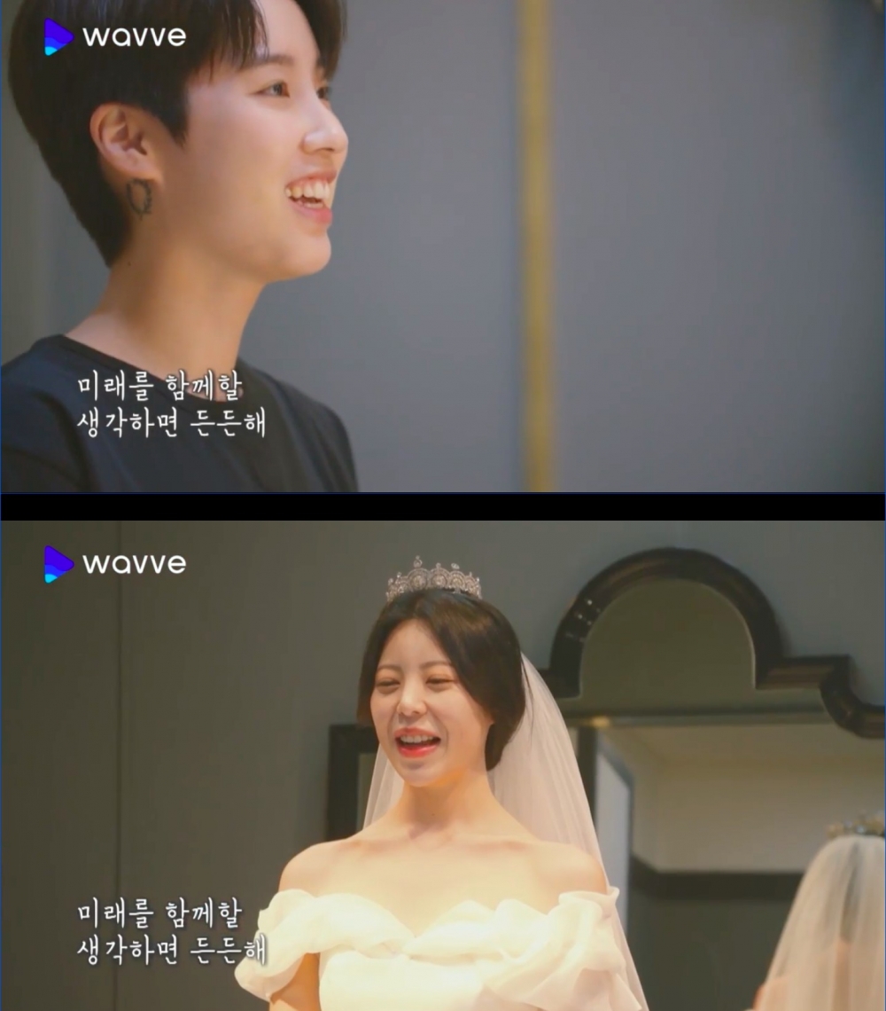 「彼此互補的感覺?一想到能一起攜手走向未來就感到很踏實。」