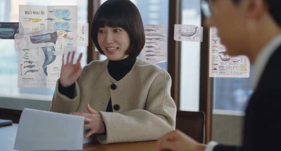 禹英禑常常不自覺的說出鯨魚的相關話題