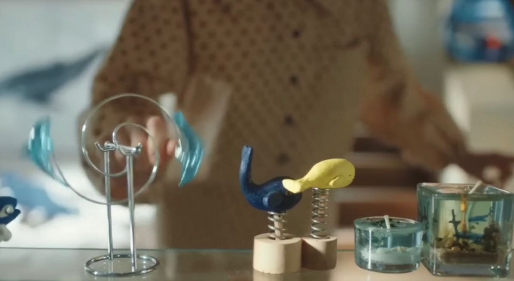 作為「鯨魚迷」的女主角禹英禑身邊充滿了鯨魚元素