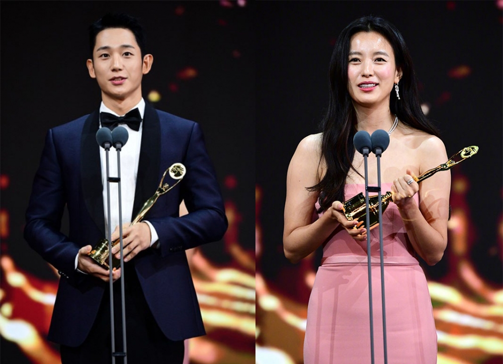 人氣獎：丁海寅、韓孝周