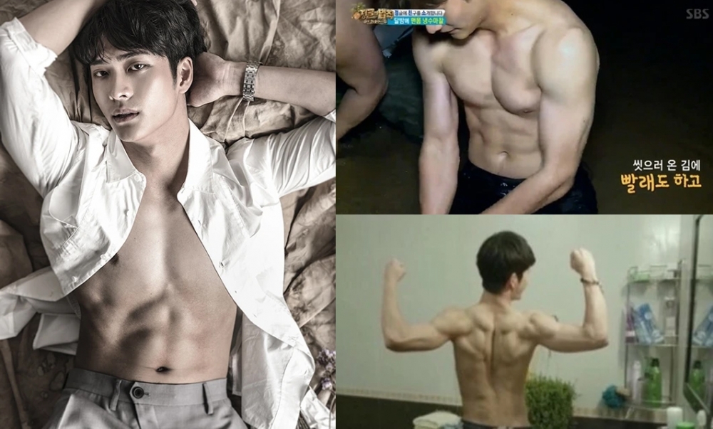 姜泰伍隱藏的好身材