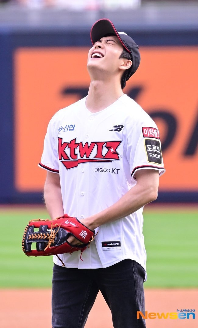 姜泰伍投球之前很緊張