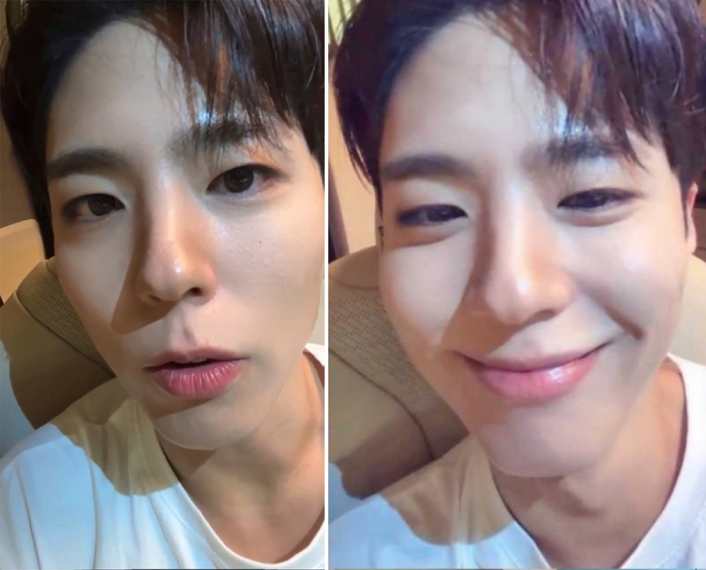 朴寶劍開直播與粉絲互動