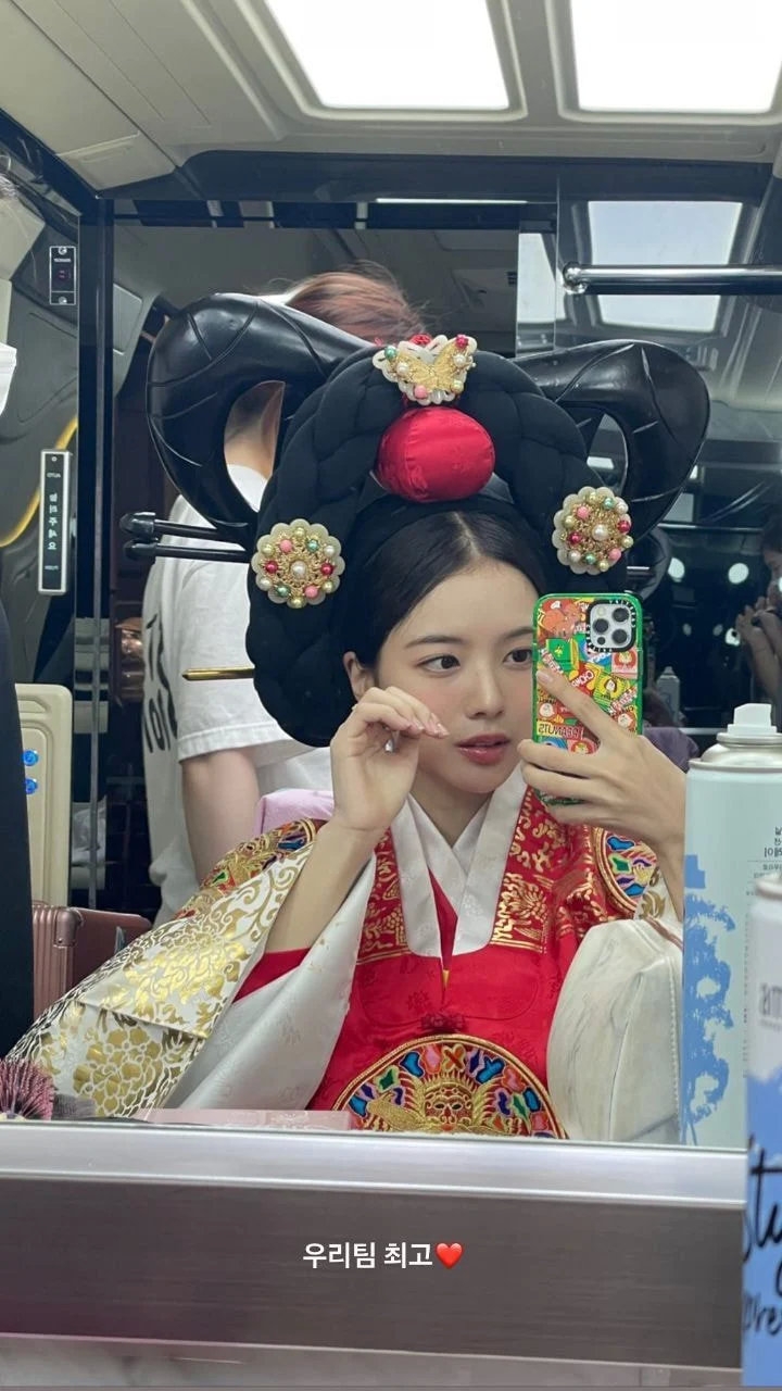 盧正義在IG上傳自己古裝造型照片