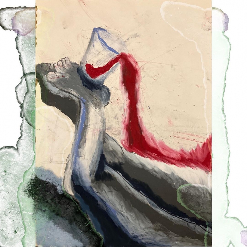 韓韶禧在IG上傳畫作