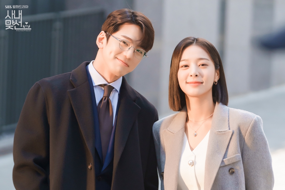 金旻奎與薛仁雅一起拿下「年度男演員(Rising star)」與「年度女演員(Rising star)」